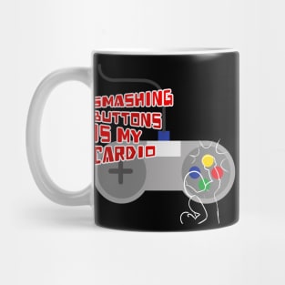 Smashing Buttons Is My Cardio Mug